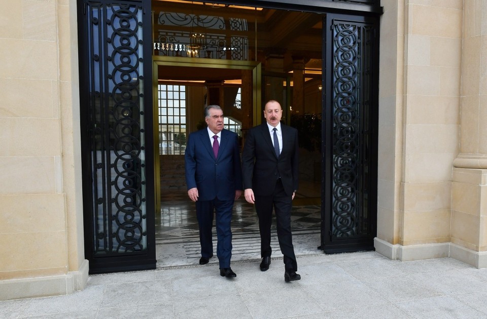 Prezident Emoməli Rəhmon ilə görüşdü - YENİLƏNİB