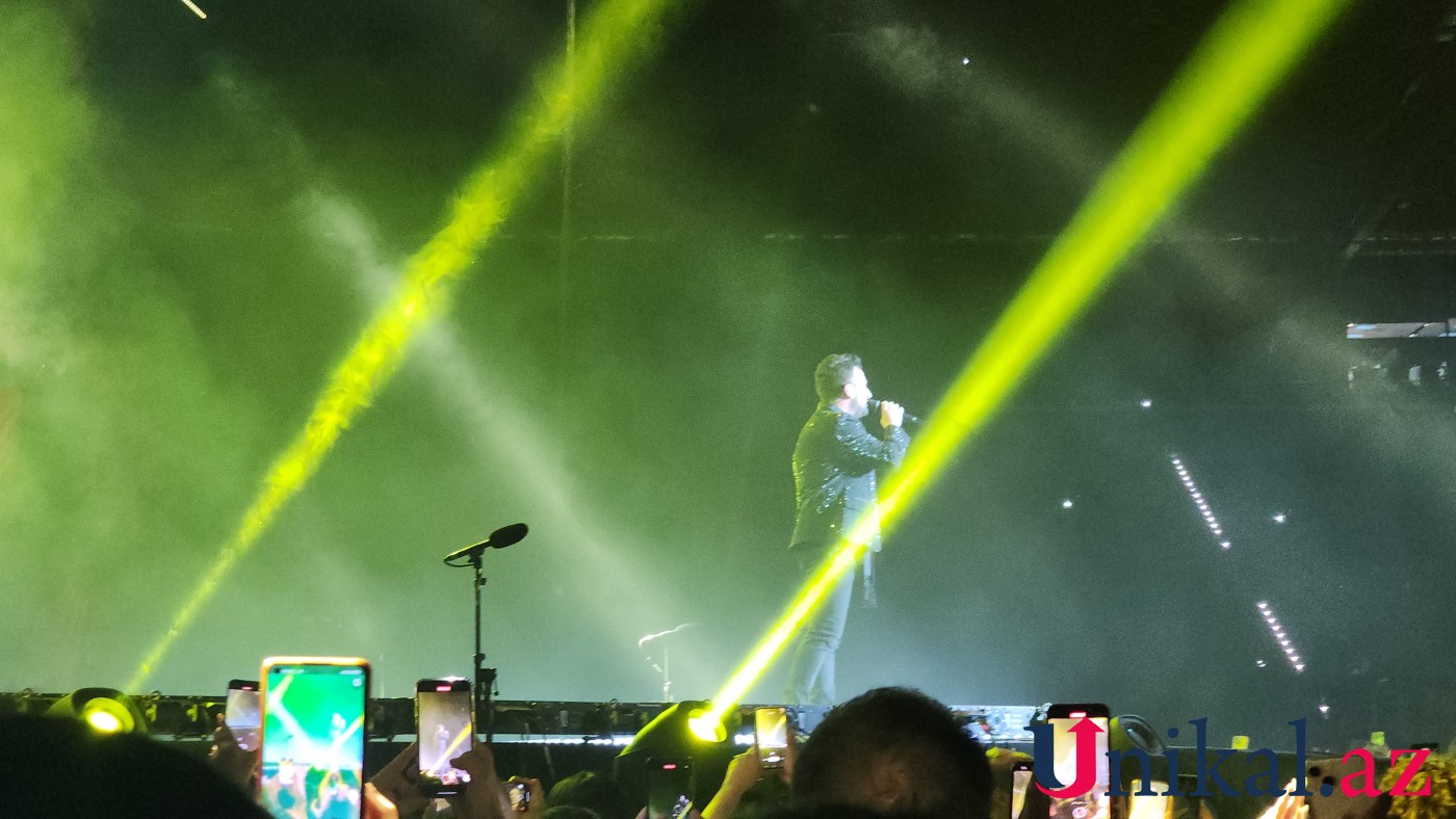 Tarkan Bakıda konsert verdi - FOTOLAR/VİDEO