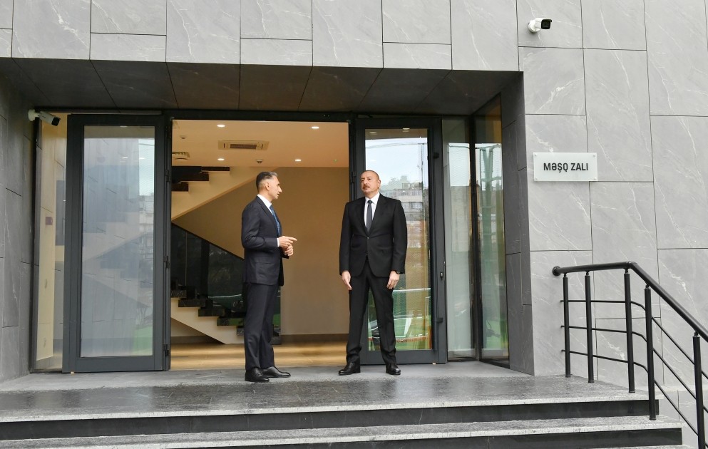 İlham Əliyev cüdo üzrə milli komandalar üçün Təlim-Məşq Mərkəzində - FOTOLAR