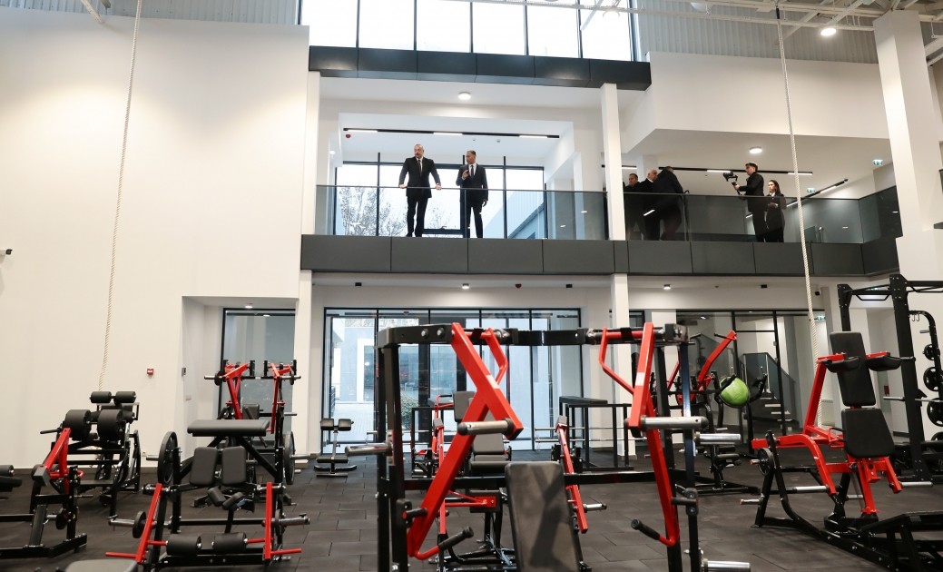 İlham Əliyev cüdo üzrə milli komandalar üçün Təlim-Məşq Mərkəzində - FOTOLAR