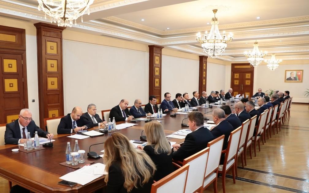 Samir Nuriyev Əlaqələndirmə Qərargahının iclasının keçirdi - FOTO