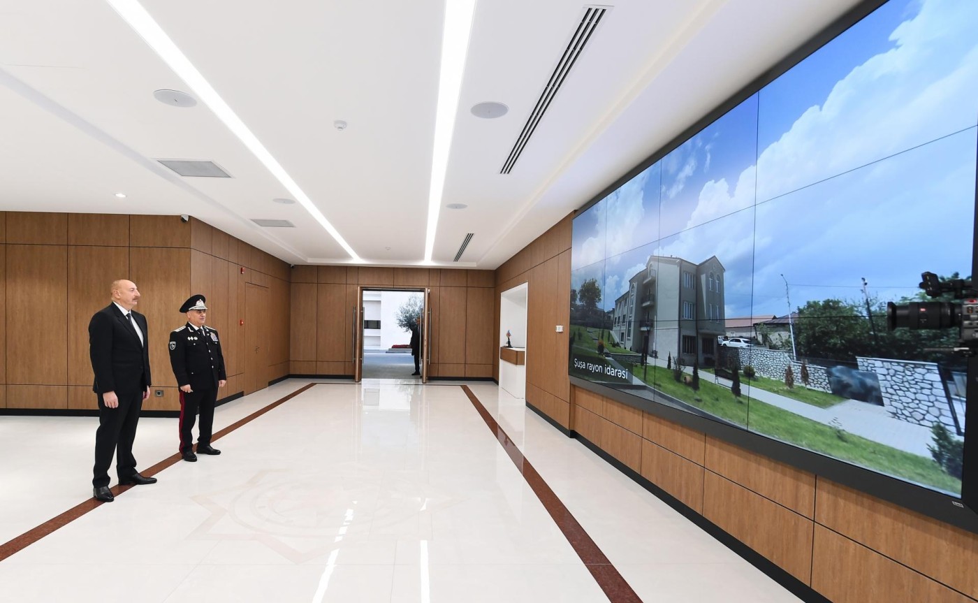 Əli Nağıyev İlham Əliyevə raport verdi - FOTOLAR