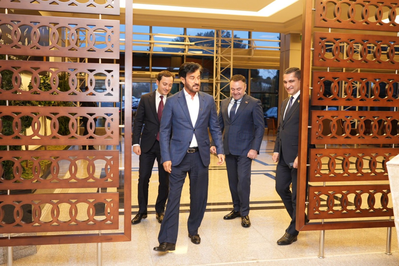 FIA prezidenti Bakıya gəldi - FOTOLAR