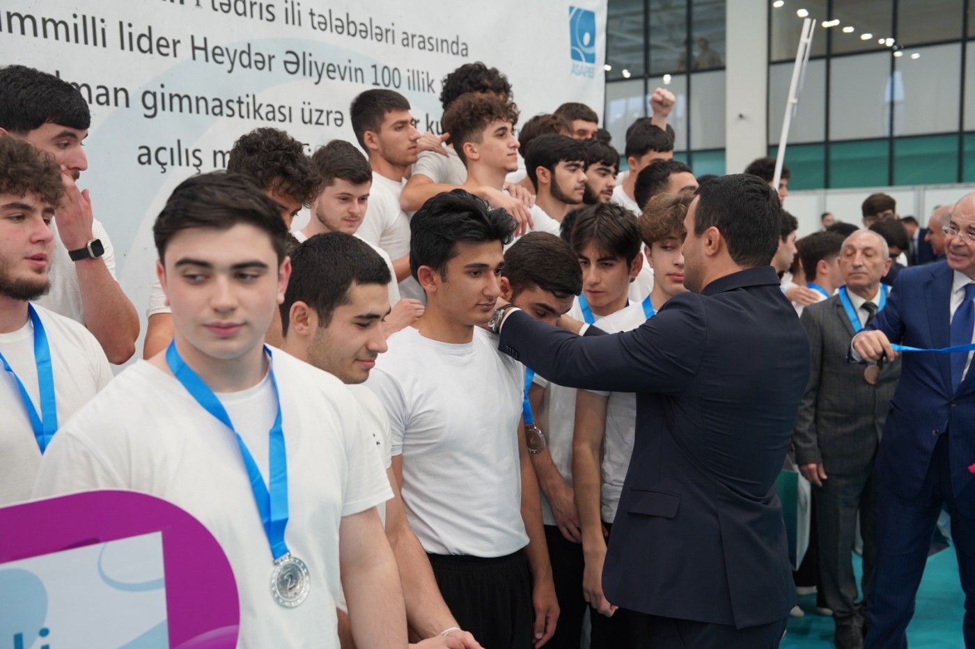 ASAPES tələbələri arasında gimnastika üzrə "Rektor kuboku" yarışı keçirilib - FOTOLAR