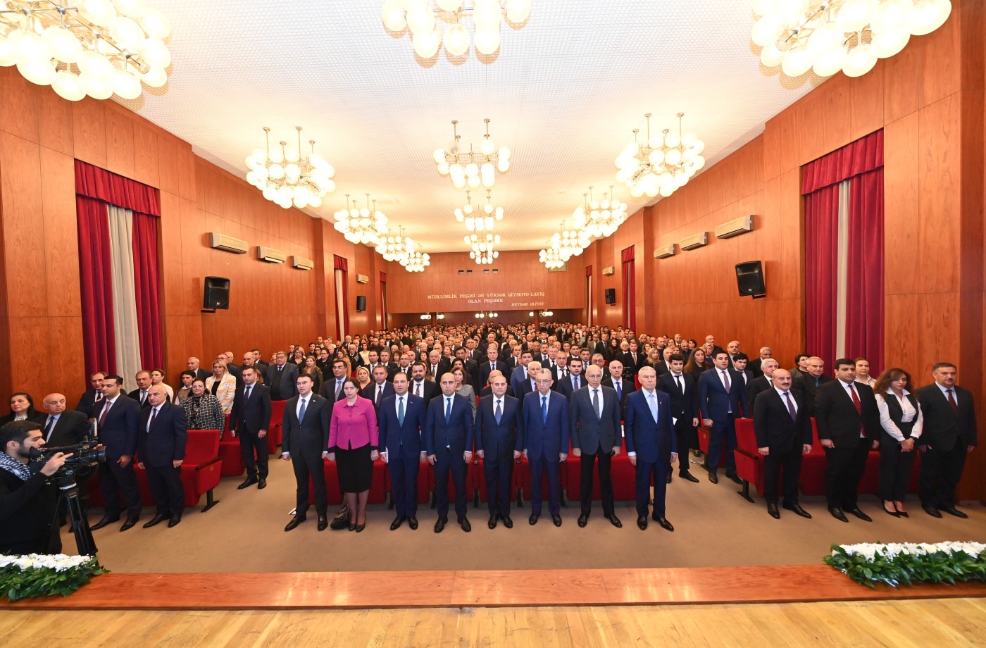 “Heydər Əliyev və Yeni Azərbaycan” mövzusunda konfrans keçirildi - FOTOLAR