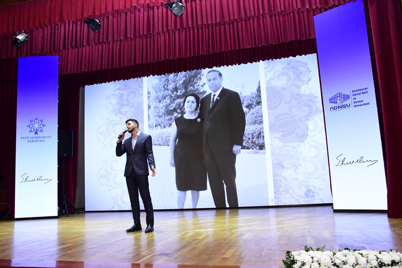 “Heydər Əliyev və Yeni Azərbaycan” mövzusunda konfrans keçirildi - FOTOLAR