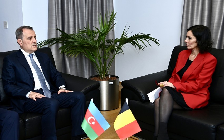 Ceyhun Bayramov daha bir görüş keçirdi - FOTOLAR