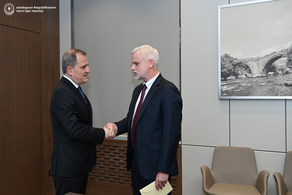 Ceyhun Bayramov ABŞ-nin yeni səfiri ilə görüşdü - FOTOLAR
