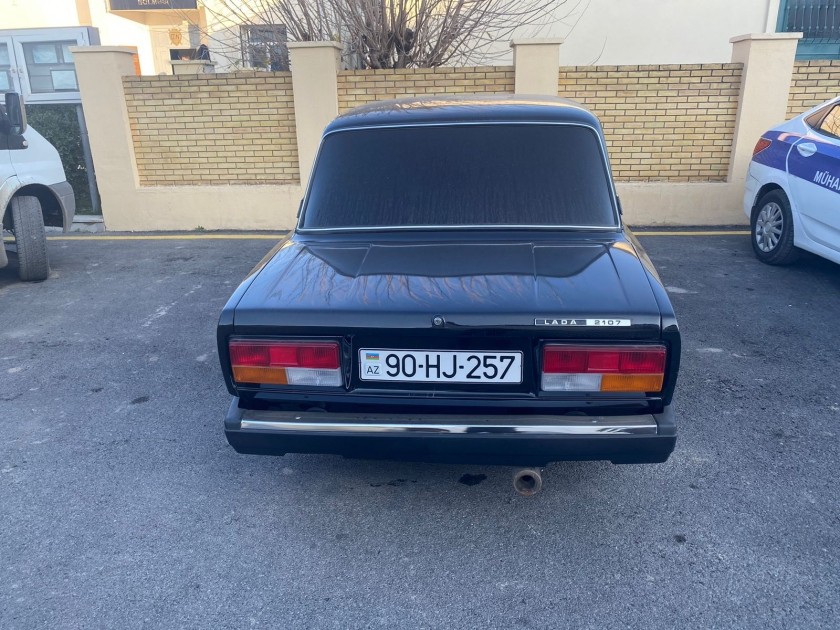 Avtomobilində konstruksiya dəyişikliyi edən sürücü həbs olundu - FOTOLAR