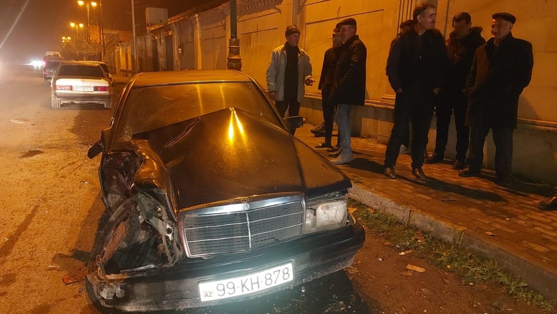 İmişlidə avtomobillər toqquşdu - Yaralılar var (FOTOLAR)