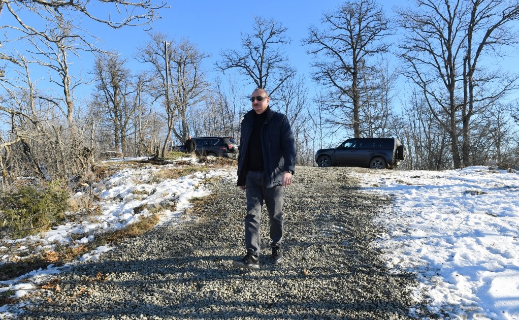 İlham Əliyev Xocalıda - FOTOLAR (YENİLƏNİB)