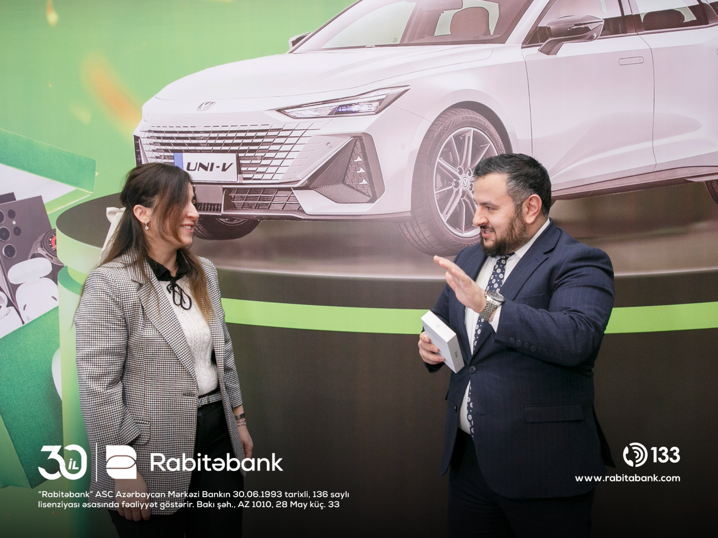 "Rabita Mobile ilə ödə və hədiyyələr qazan" lotereyasının qaliblərinə hədiyyələr təqdim edildi  - FOTOLAR