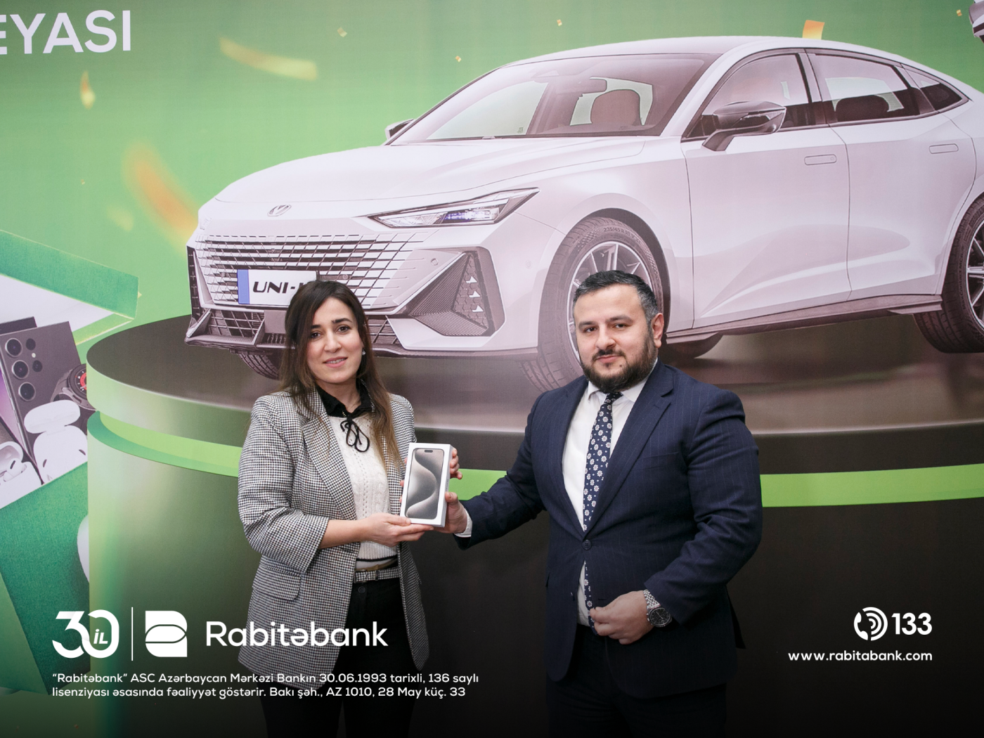 "Rabita Mobile ilə ödə və hədiyyələr qazan" lotereyasının qaliblərinə hədiyyələr təqdim edildi  - FOTOLAR