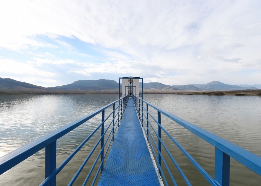 Xaçınçay su anbarı təmir-bərpadan sonra istifadəyə verilib