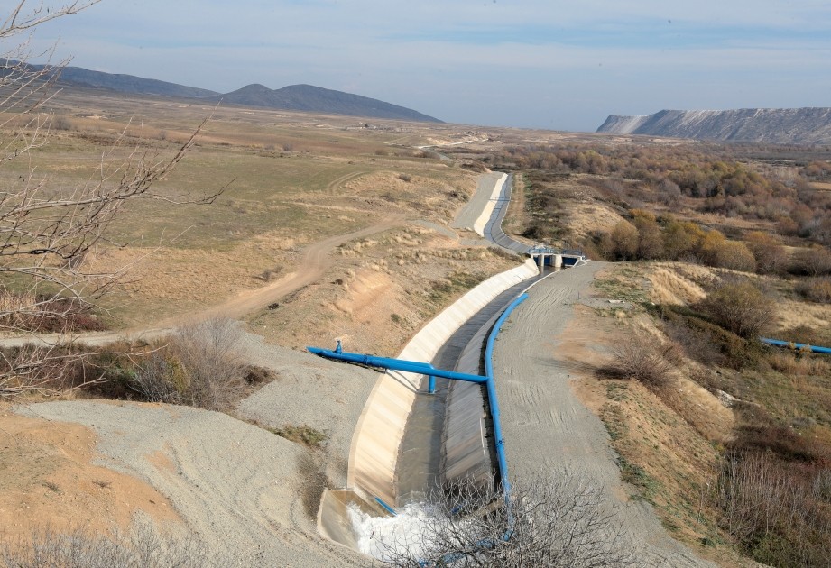 Xaçınçay su anbarı təmir-bərpadan sonra istifadəyə verilib