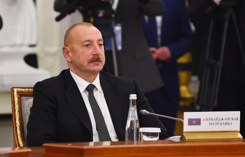 Sankt-Peterburqda MDB liderlərinin sammiti keçirildi - YENİLƏNİB (VİDEO)