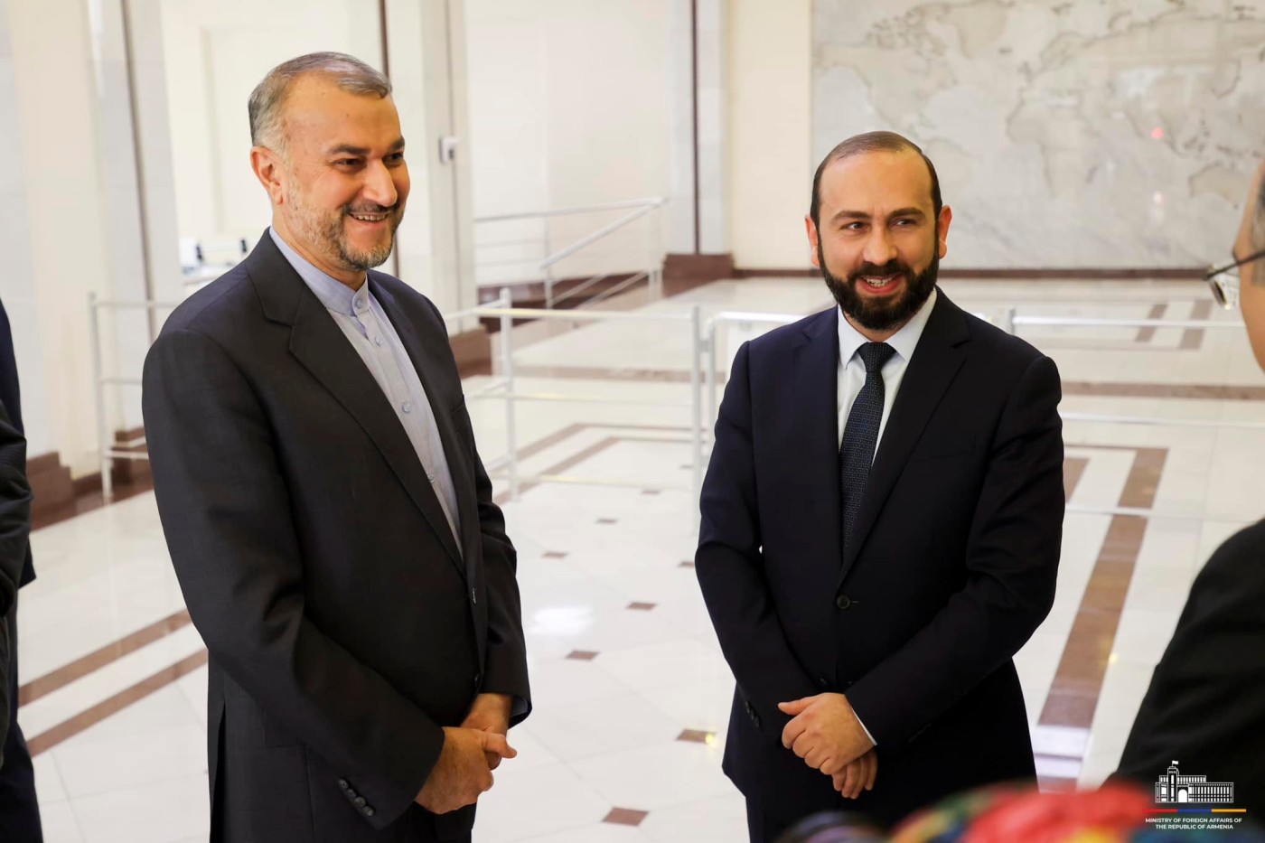 Abdullahiyan və Mirzoyanın görüşündən FOTOLAR (YENİLƏNİB)