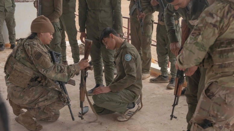 ABŞ əsgərləri PKK-ya təlim keçib - FOTOLAR