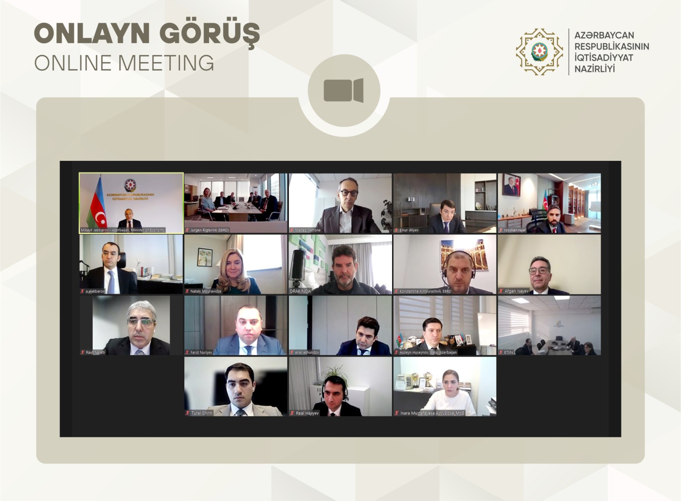 AYİB-in birinci vitse-prezidenti ilə görüş keçirildi - FOTO