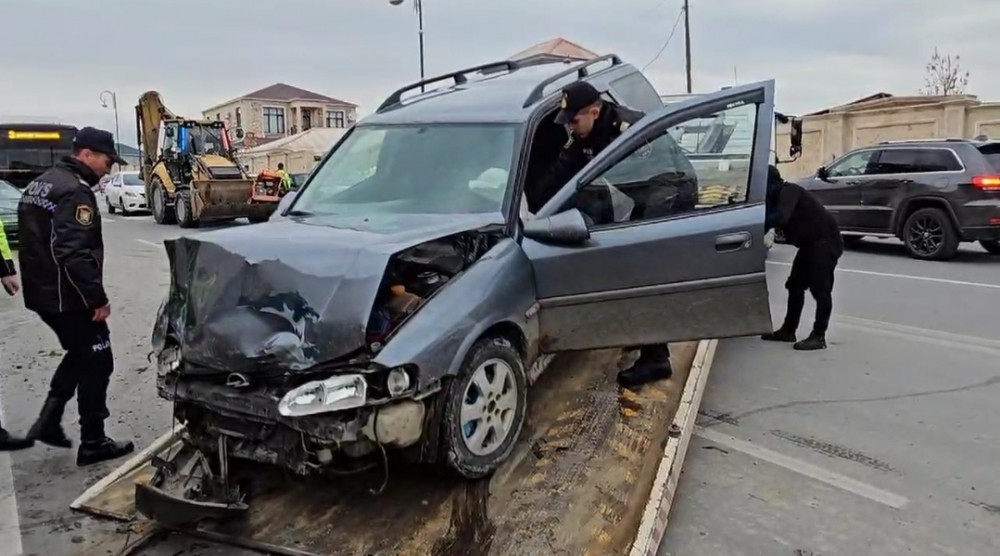 Naxçıvanda "Opel" və "Nissan" toqquşdu - FOTO
