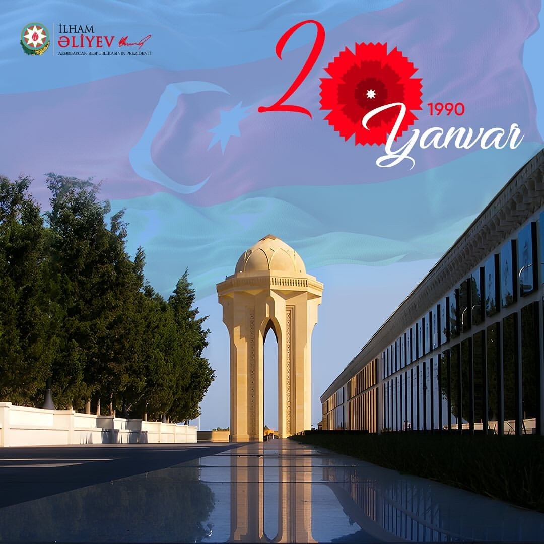 Prezident 20 Yanvar faciəsi ilə bağlı paylaşım etdi - FOTO