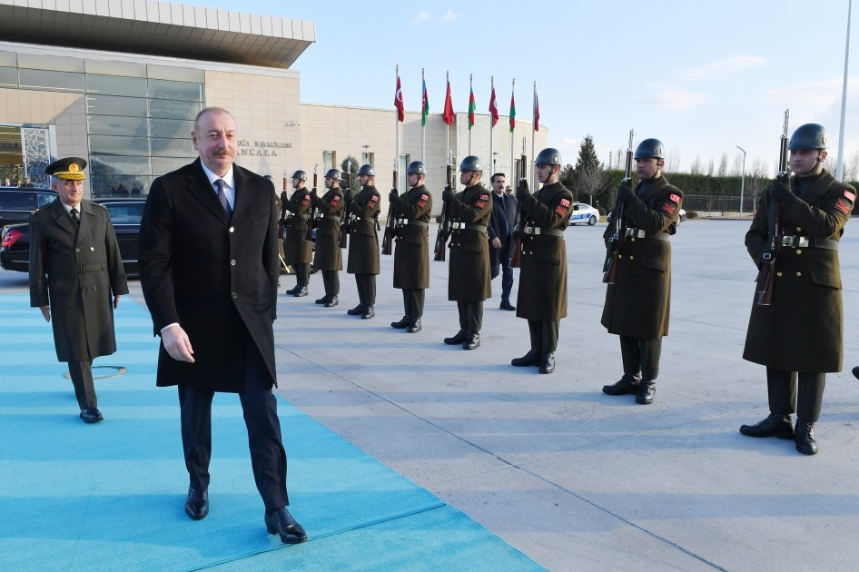 İlham Əliyevin Türkiyəyə rəsmi səfəri başa çatdı - FOTOLAR (YENİLƏNİB)