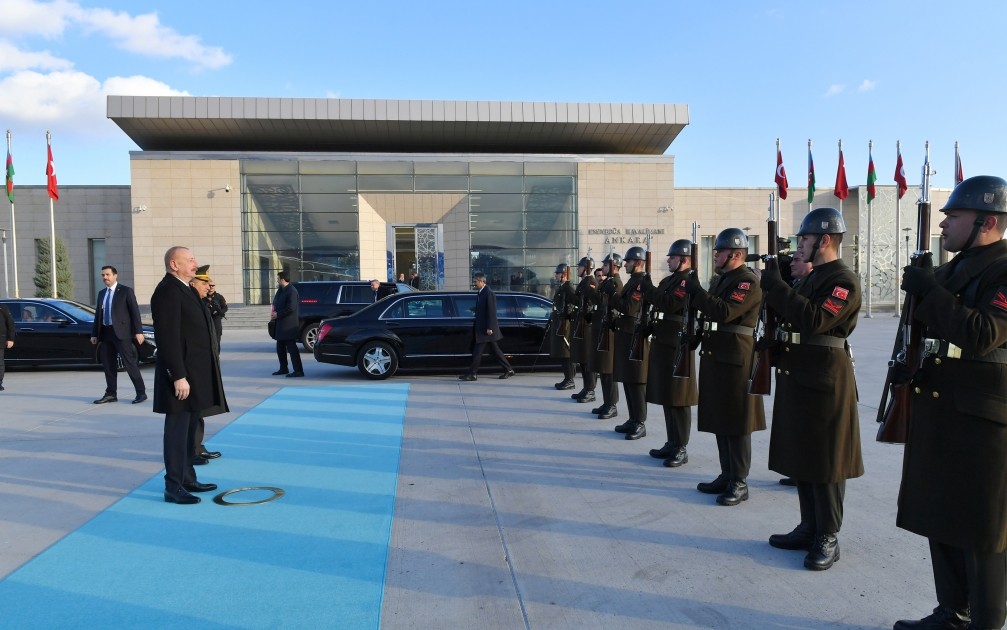 İlham Əliyevin Türkiyəyə rəsmi səfəri başa çatdı - FOTOLAR (YENİLƏNİB)