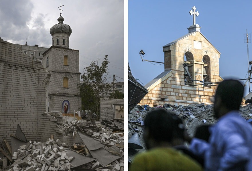 Müsəlman və xristian xalqının oxşar acı taleyi - FOTOLARDA