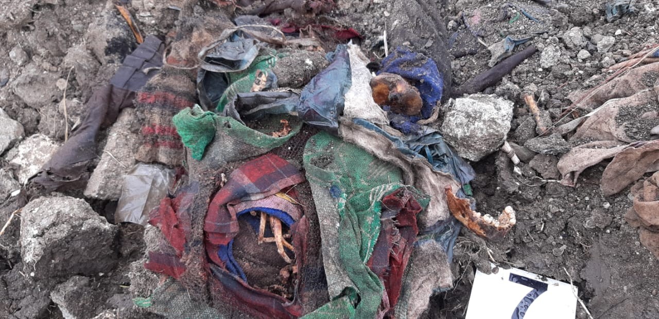 "Xocalıda tapılanların kimliyi DNT analizi ilə müəyyən ediləcək" - Hikmət Hacıyev (FOTOLAR)