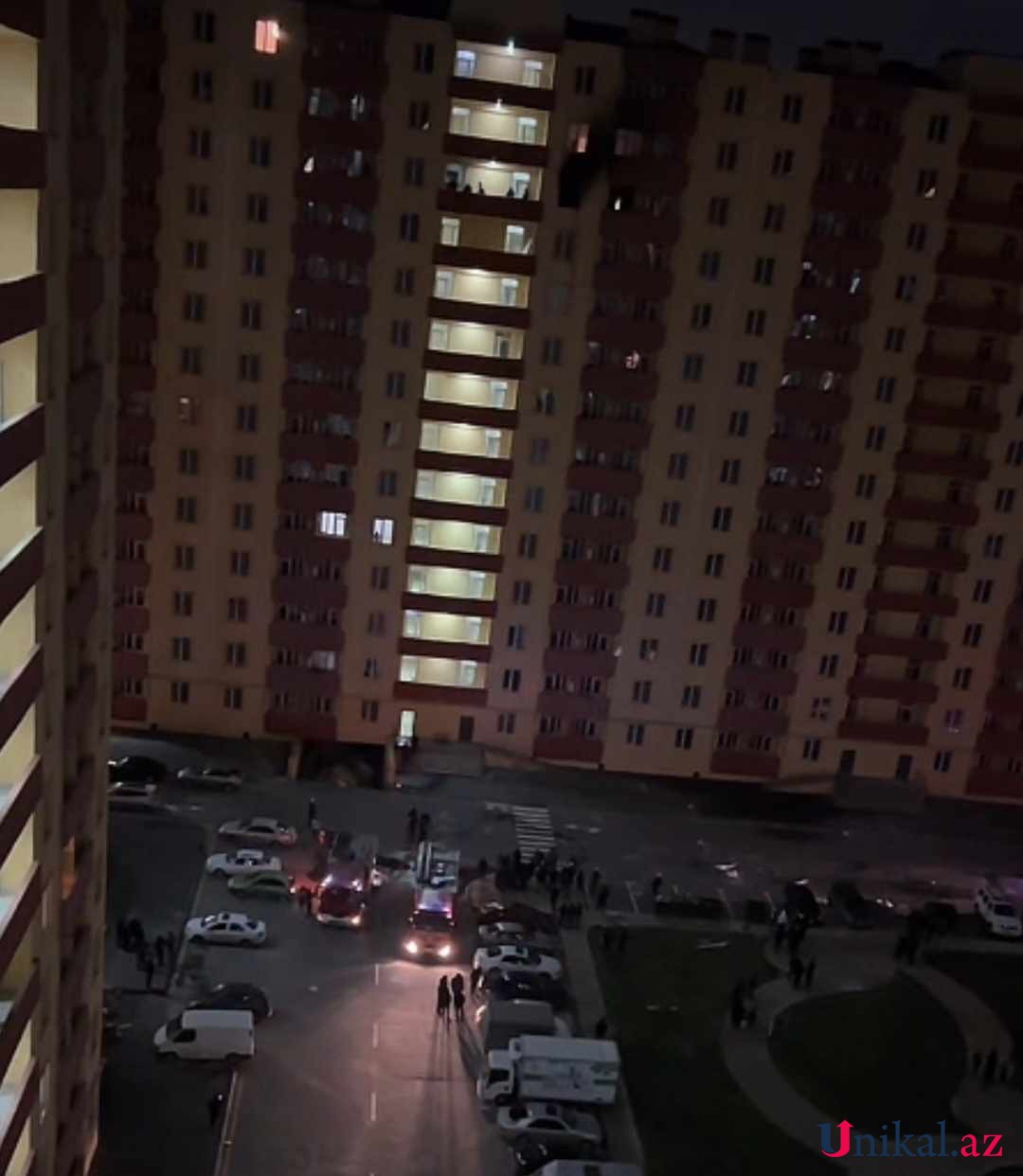 Sarayda mənzildə yanğınla nəticələnən partlayış olub - VİDEO+FOTOLAR (YENİLƏNİB)