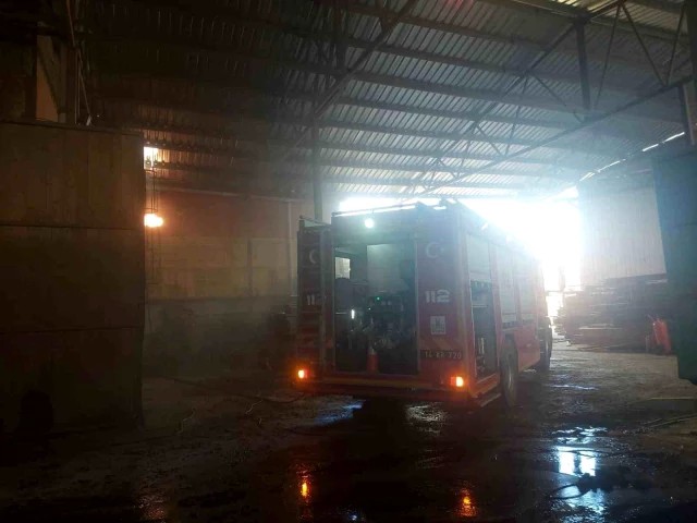 "Polat Alemdarın" fabrikində partlayış oldu - FOTO