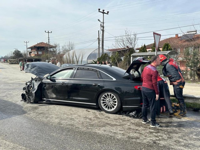 Türkiyədə deputat qəzaya uğradı - Yaralılar var (FOTO)