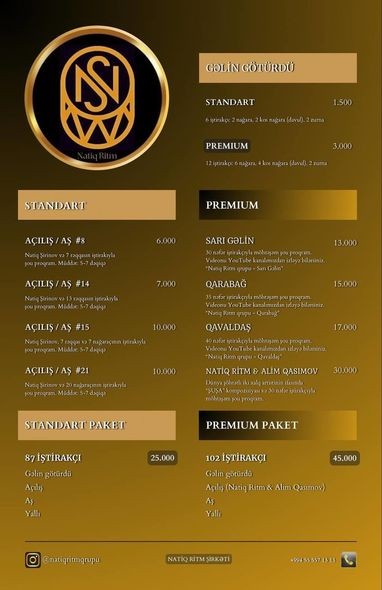 Natiq Şirinovla Alim Qasımovun fantastik toy qiymətləri (FOTO)