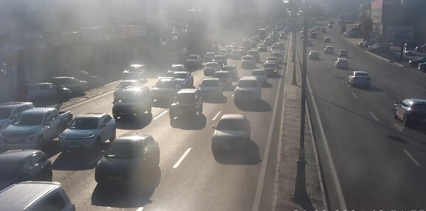 Bakıda qəza sıxlığa səbəb oldu - FOTO
