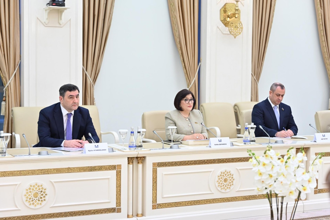 Sahibə Qafarova Tokayevlə görüşdü - FOTOLAR
