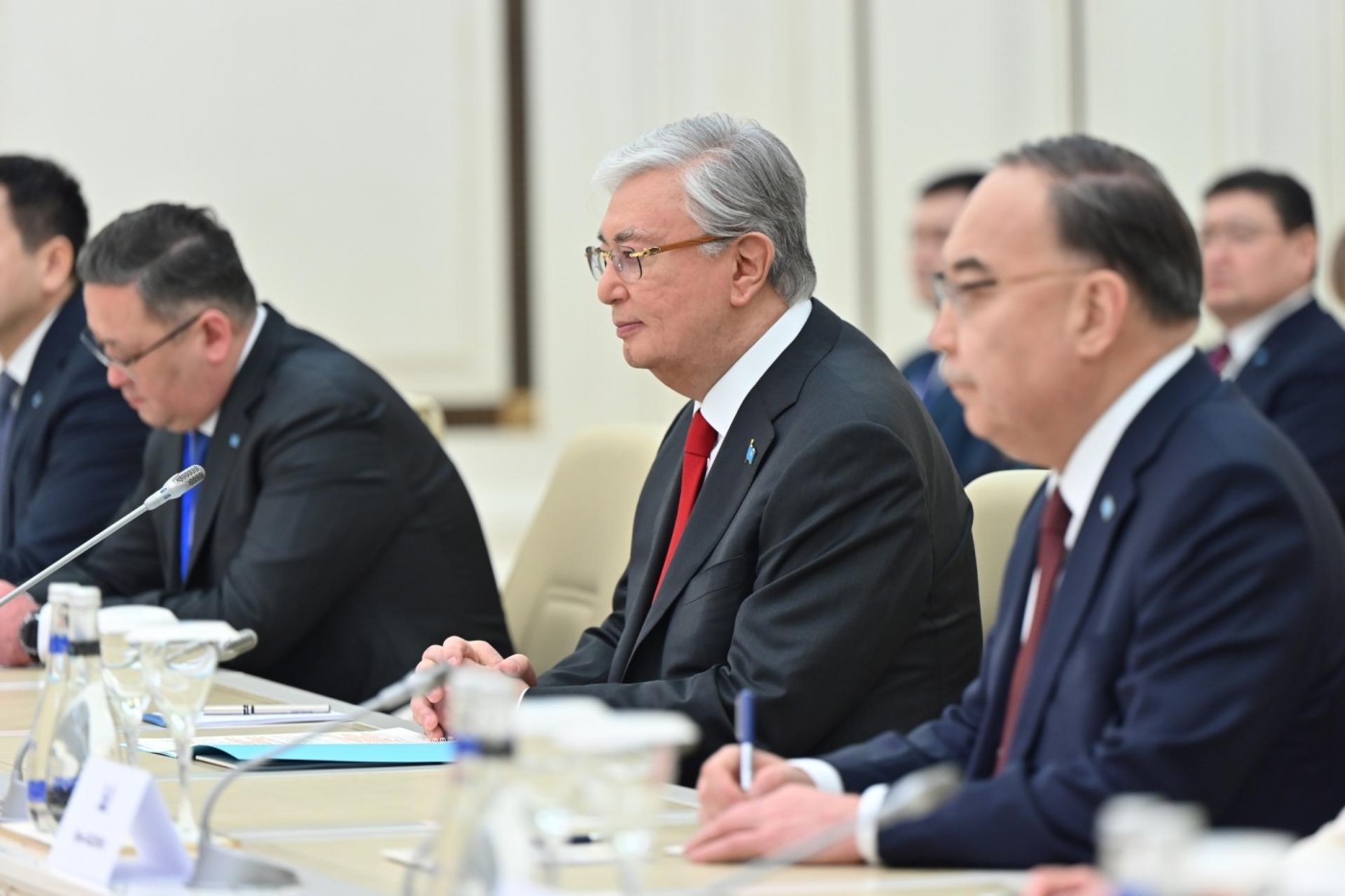 Sahibə Qafarova Tokayevlə görüşdü - FOTOLAR