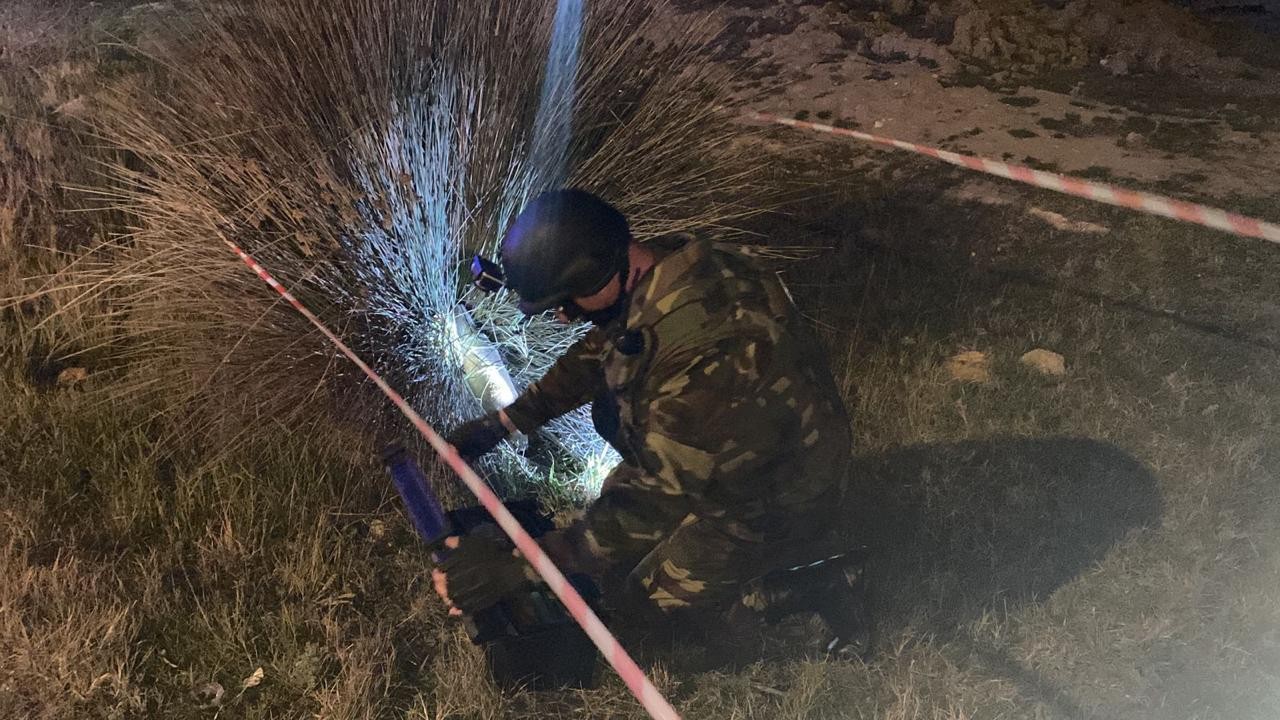 Sumqayıtda tank mərmisi aşkarlandı - FOTO