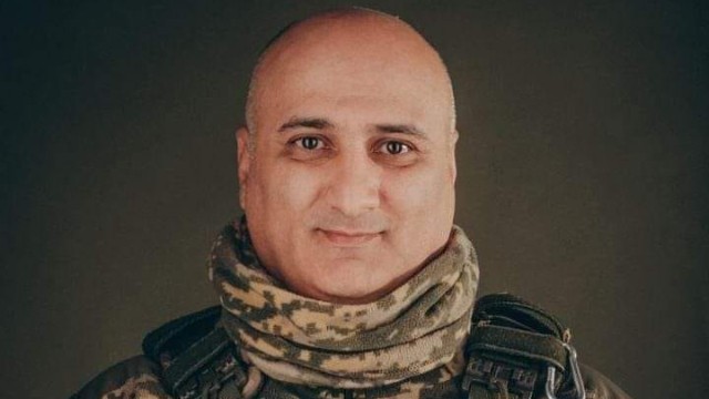 Ukraynada daha bir azərbaycanlı hərbçi həlak oldu - FOTO
