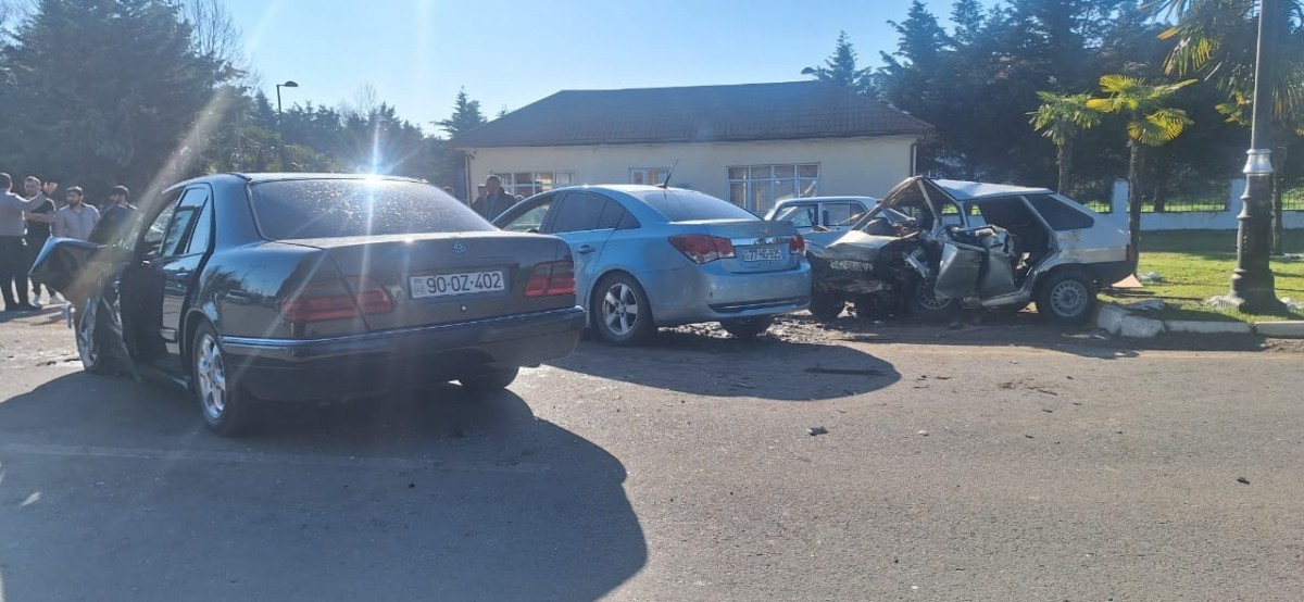 Lənkəranda qəza - Ata və oğlu öldü (FOTOLAR)