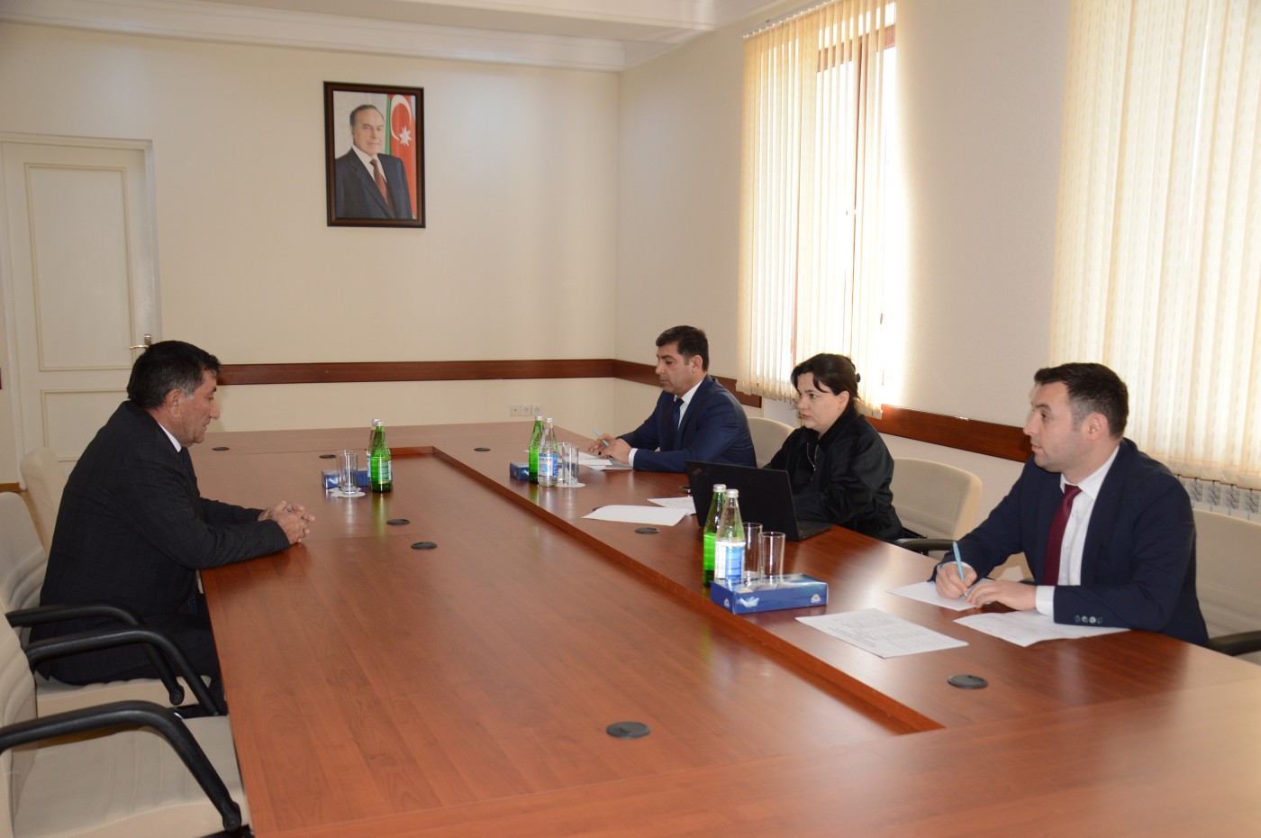 Kənd təsərrüfatı nazirinin müavini fermerlərlə görüşdu - FOTOLAR