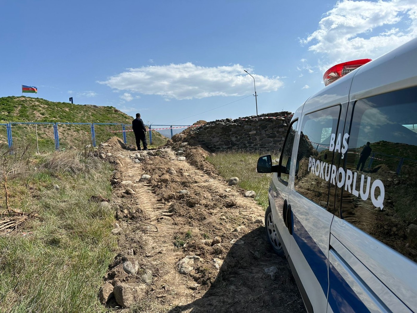 Xocalıda yenə insan qalıqları tapıldı - FOTOLAR