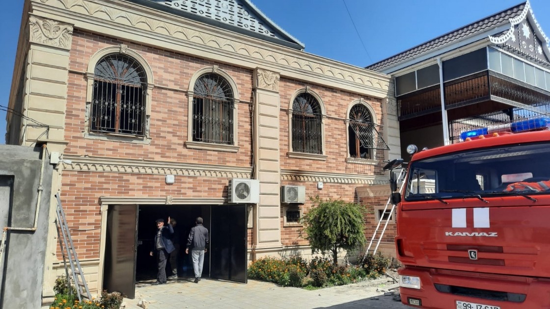 Bərdədə ev yandı, 5 yaşlı uşaq öldü - FOTOLAR