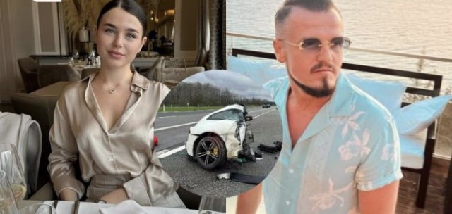 21 yaşlı model qəzaya uğradığı "Ferrari"də yanaraq öldü - FOTOLAR