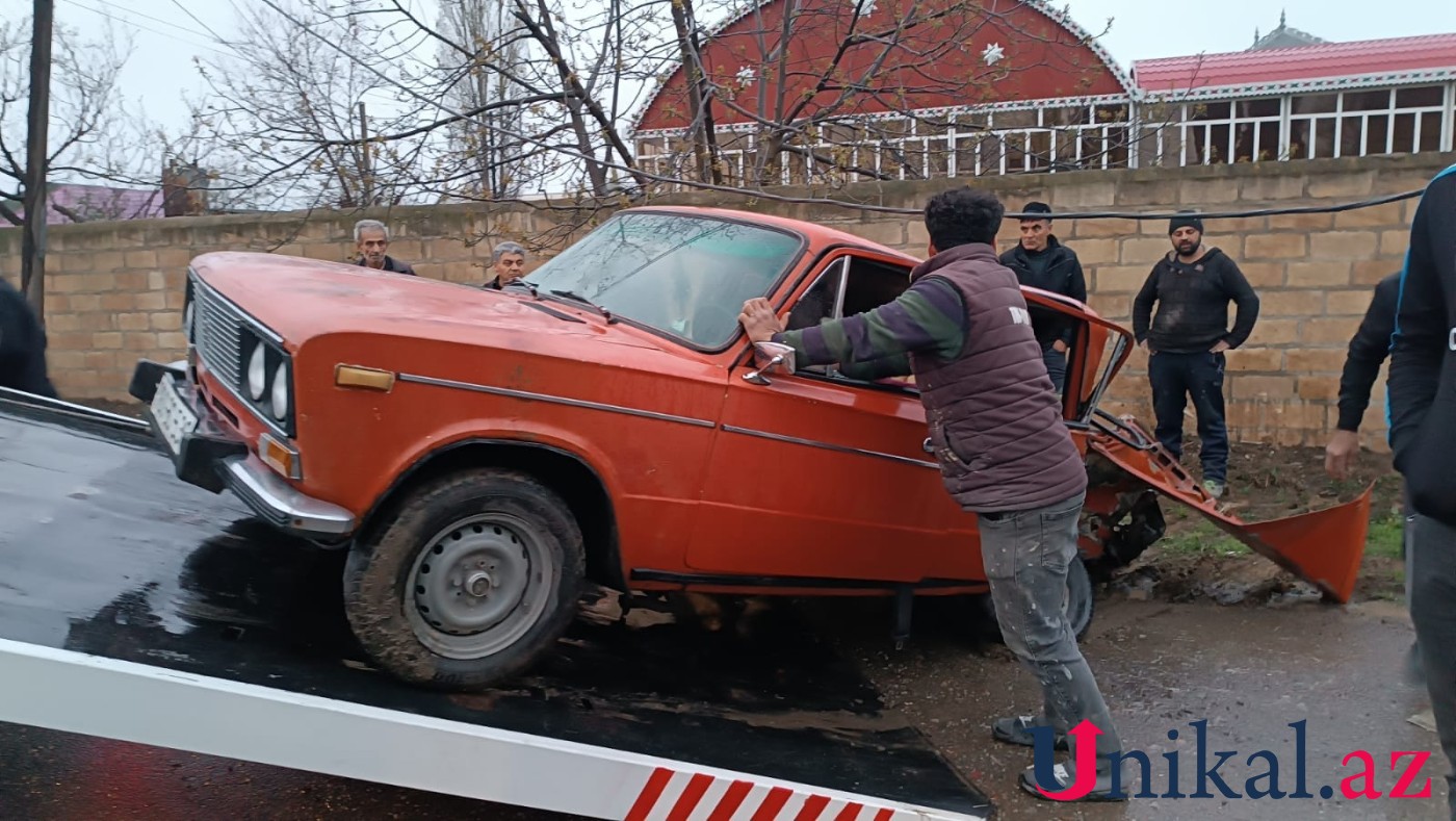 Tovuzda yol qəzası: 5 nəfər yaralandı