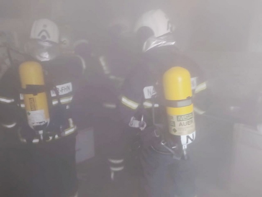 Naxçıvanda evdə yanğın - FOTO