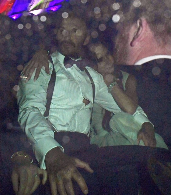 David Bekhemin bu hərəkəti diqqət çəkdi - FOTOLAR