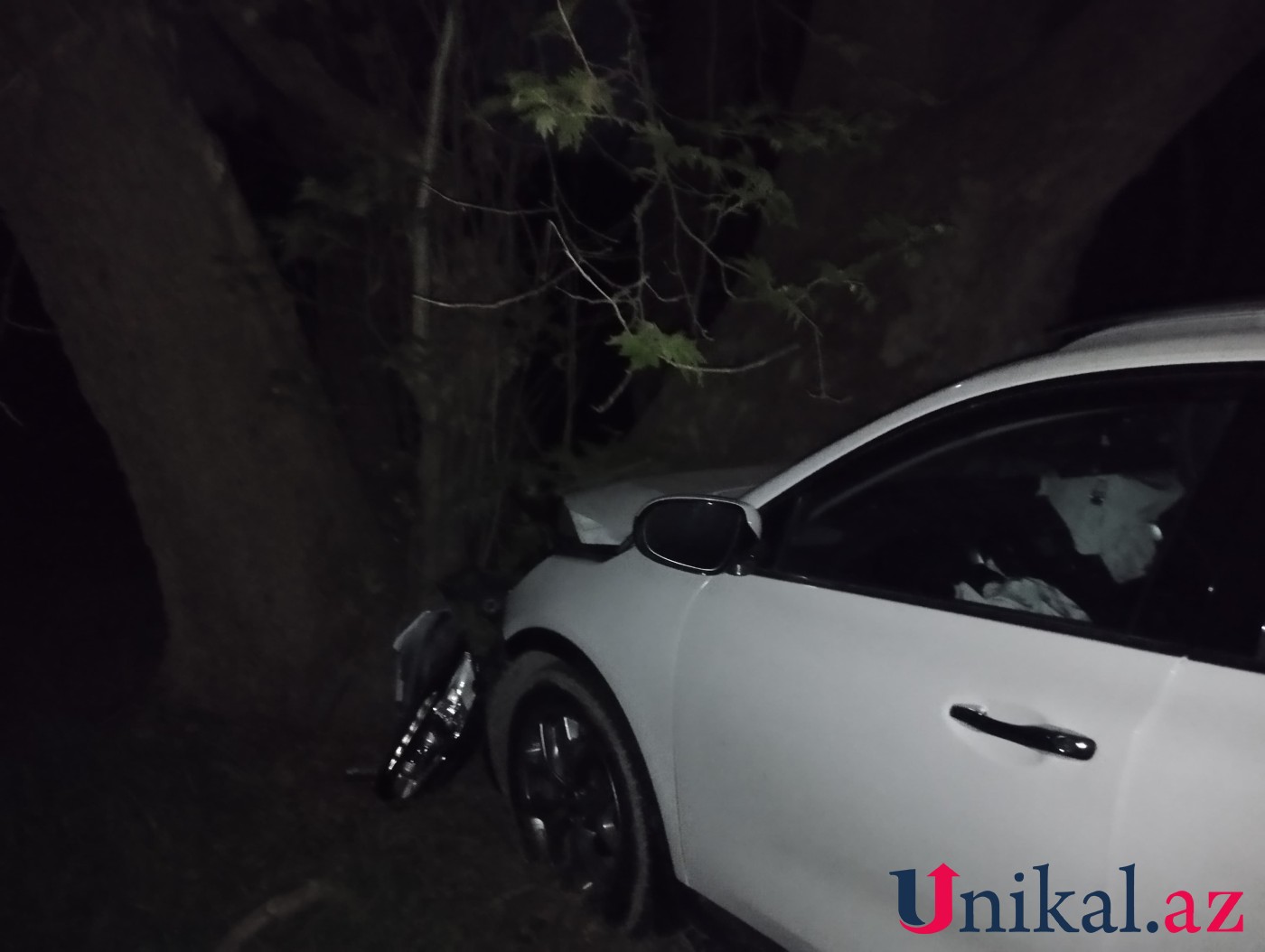 Ödənişli yolda qəza baş verib, yaralananlar var - FOTOLAR