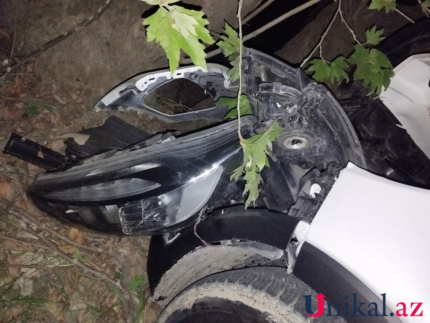 Ödənişli yolda qəza baş verib, yaralananlar var - FOTOLAR