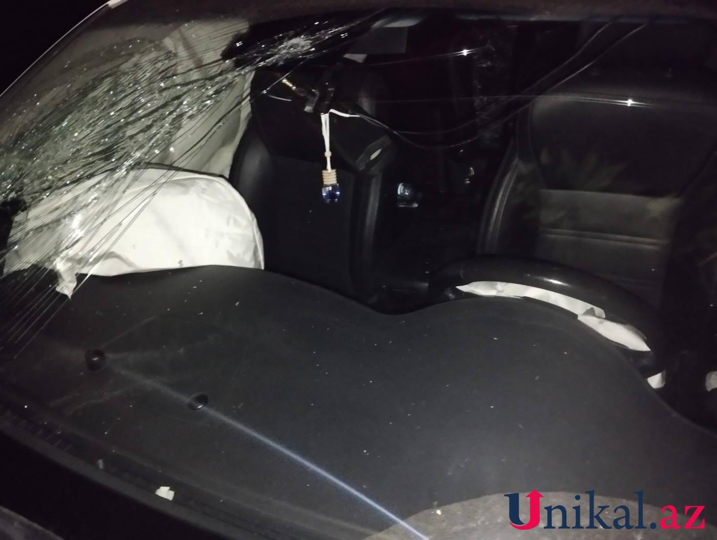 Ödənişli yolda qəza baş verib, yaralananlar var - FOTOLAR