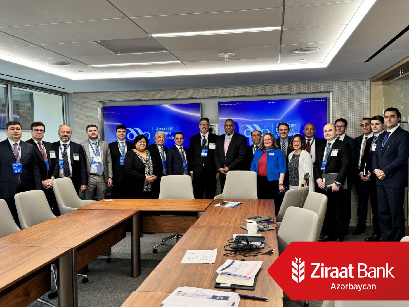 "Ziraat Bank Azərbaycan" ölkəmizin bankçılıq missiyasının ABŞ-yə ilk geniş işgüzar səfərində iştirak edib - FOTO